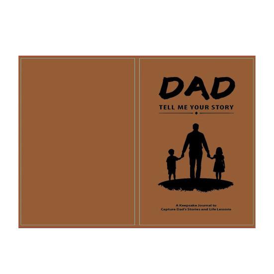 Guided Memory Journal for Fathers Dad I Want To Hear Your Story Journal with 250+ Thoughtful Questions White Elephant Gift for Father's Day Birthday