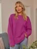 2025 Autumn/Winter European American Street Style Women's Loose Knit Sweater - Certified