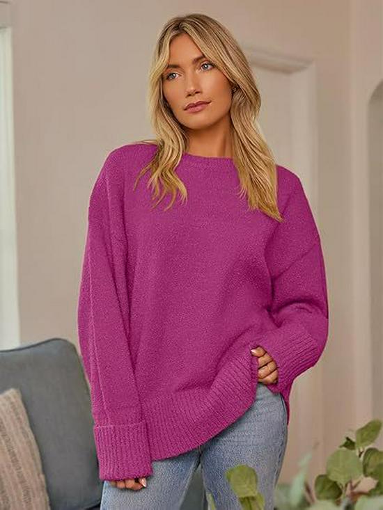 2025 Autumn/Winter European American Street Style Women's Loose Knit Sweater - Certified
