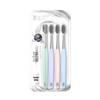 Shuke+ Charcoal Energy Soft Bristle Toothbrush - 4 Pack