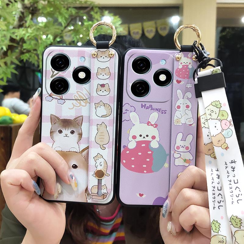 Ring Waterproof Phone Case For infinix Smart8 Pro/Smart8 Plus/X6526/X6525B Soft case Silicone Cute Durable Phone Holder