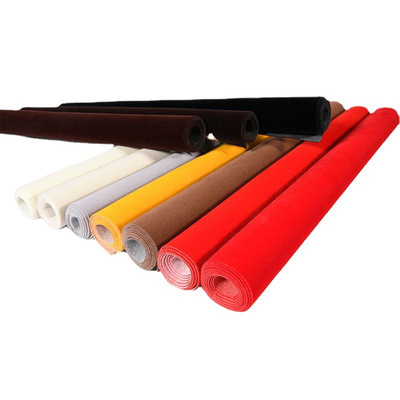 Self-Adhesive Flocked Fabric Thick Velvet Lining for Jewelry Display Scratch-Proof DIY Cabinet Liner Peel & Stick Foam Cloth