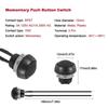 5PCS 12mm Momentary Push Button Switch On/Off Mini Round Switch Waterproof 3A 125V AC for Car Marine Motorcycles
