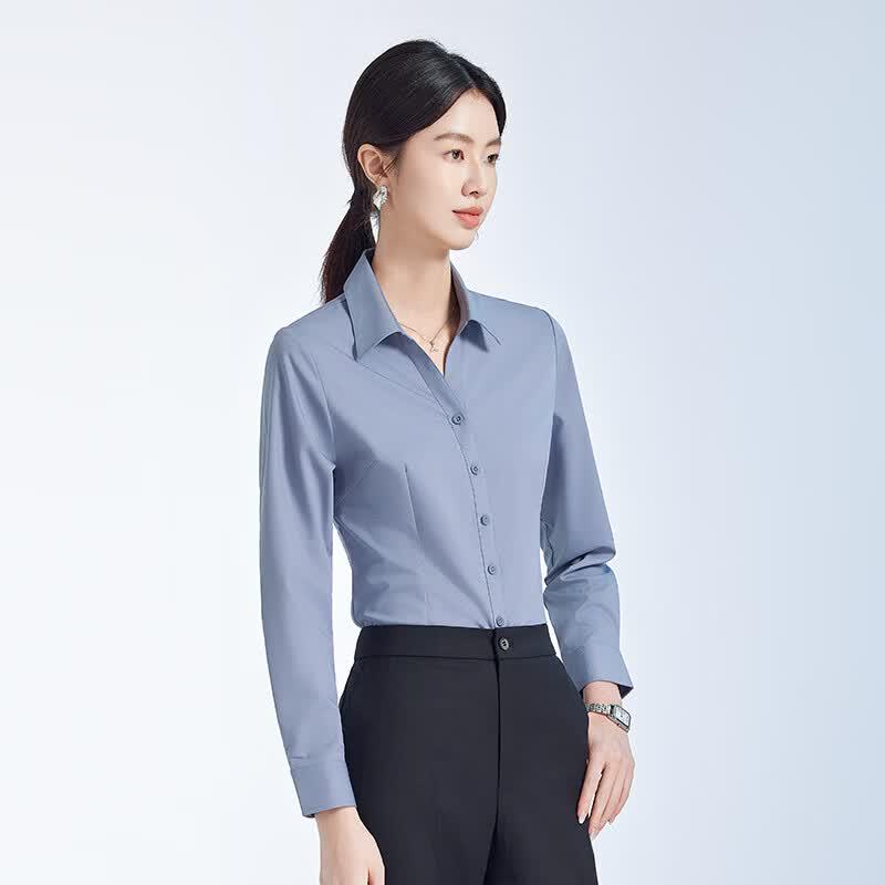 Tluoman Women's Bamboo Fiber Formal Shirt