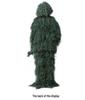 Multi-Scene Camouflage Ghillie Suit for Outdoor Birdwatching and Field Training