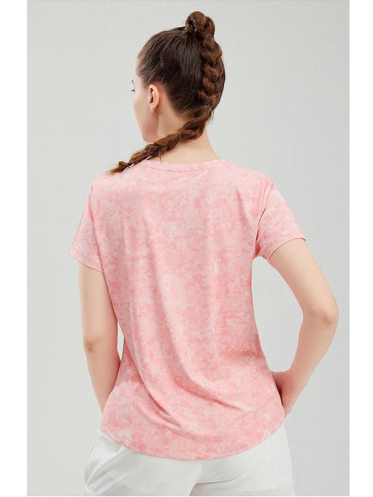 Summer Quick-Dry Casual Sports T-Shirt: Breathable, High Elasticity, Comfortable, Trendy Design