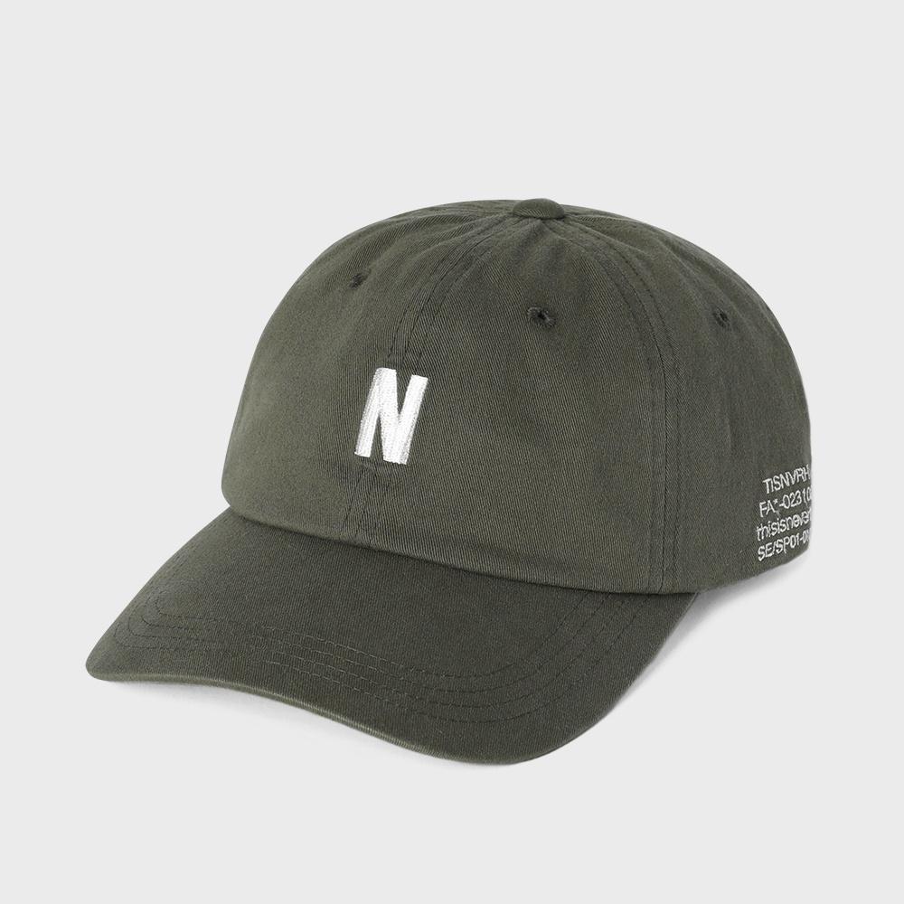 

ThIs Is Never That N Logo Cap Olive F