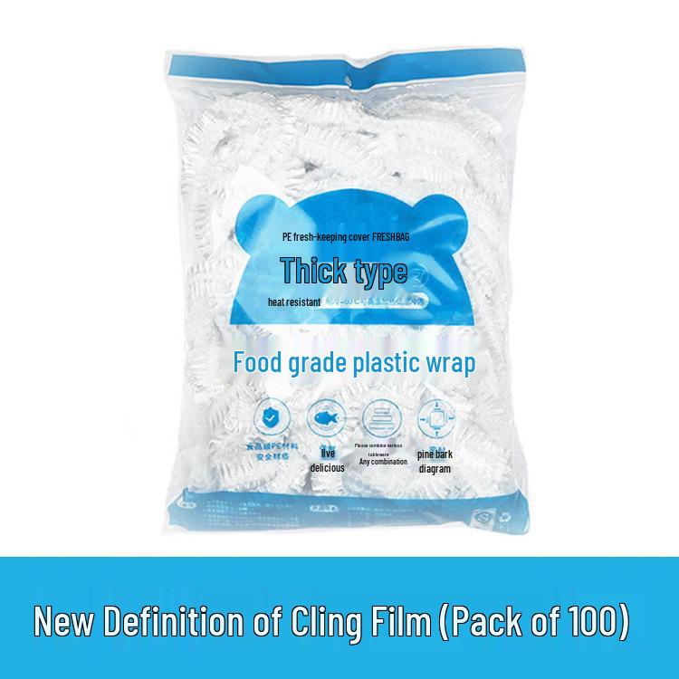 

Бытовые пищевые одноразовые крышки из пищевой пленки: Самозапечатывающиеся крышки для сохранения свежести для мисок, тарелок и фруктов