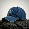 Blue Sea Turtle Pattern Stylish Baseball Cap for Outdoor  Daily Wear  Multiple Colors