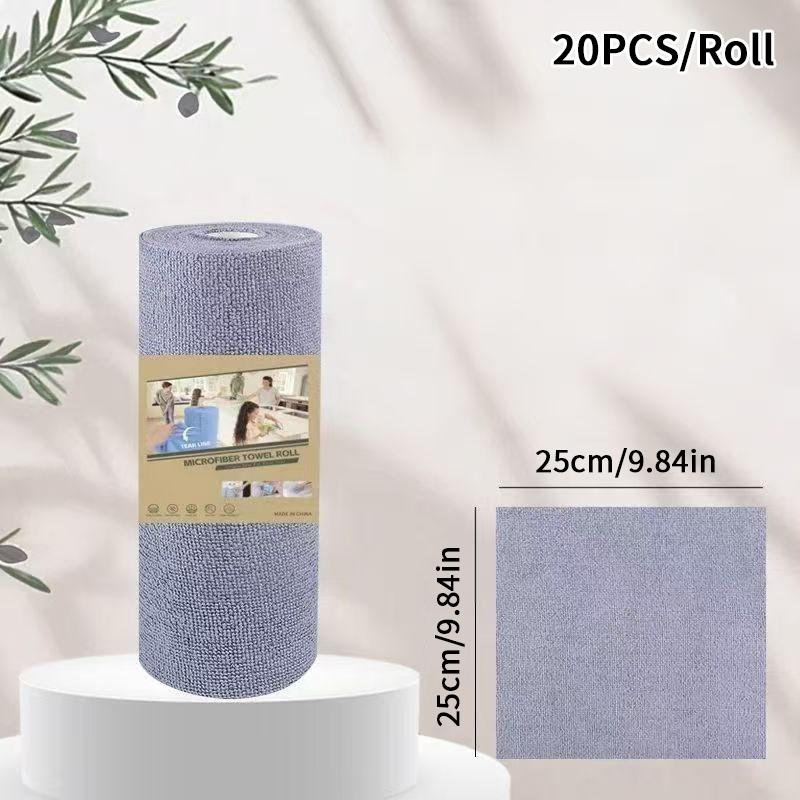 Abreißbare Reinigungsrollentücher Langlebiges Wiederverwendbares Geschirrtuch Für Küche Fettabweisend Und Schnelltrocknend Mikrofasertücher Zum Abreißen