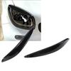 2pcs Headlight Eyebrow Left Right ABS Replacement for   Smart 453 Fortwo Forfour 2015‑2020