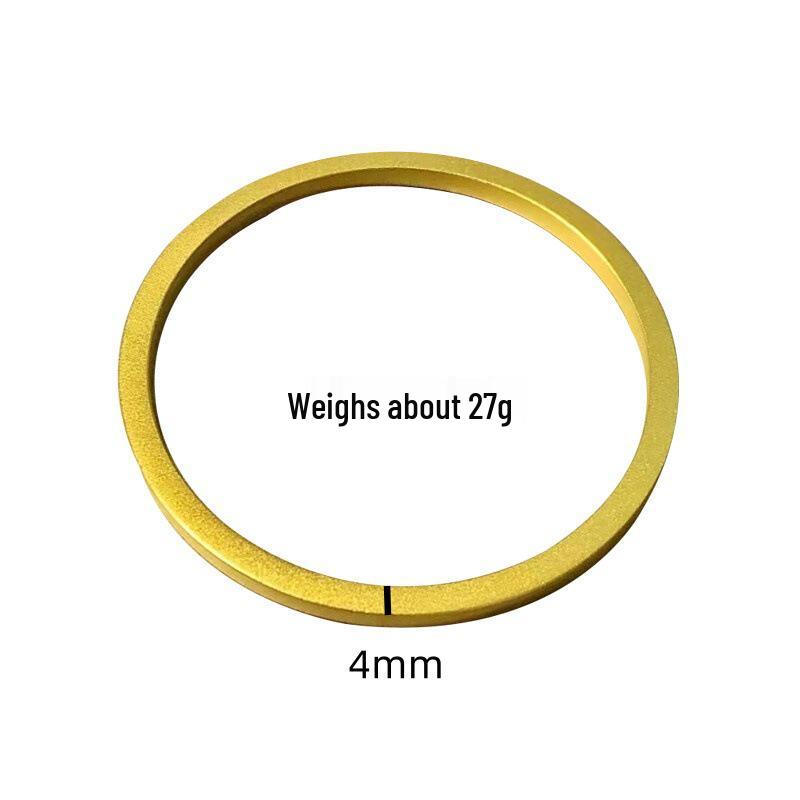 Gold-Plated Matte Circle & Square Bangle - Women's Imitation Gold Bracelet, Wedding Jewelry Accessory