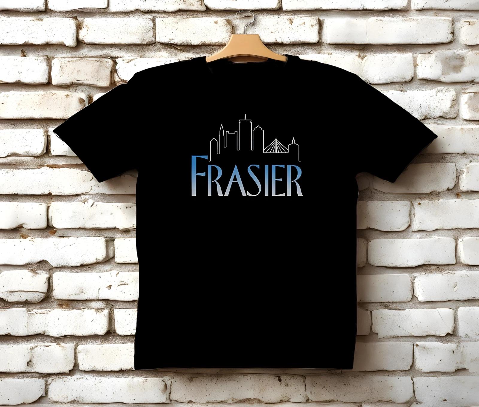 FRASIER Black T-Shirt Size S-5XL XXXL