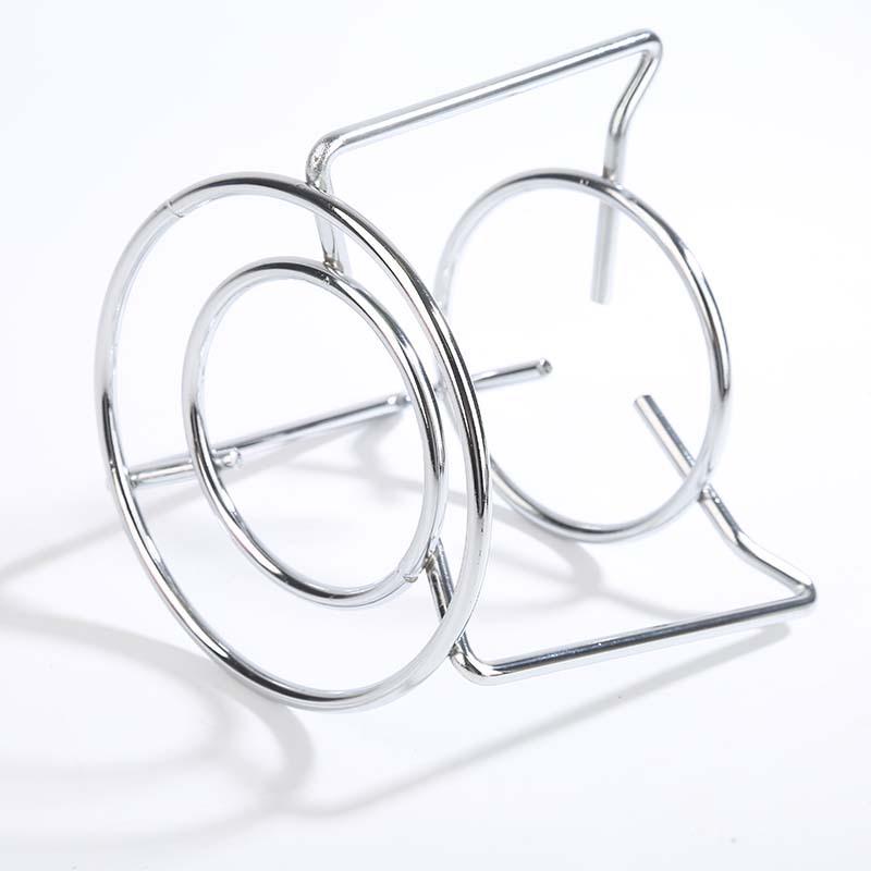 Stainless Steel Portable Outdoor Gas Stove & Alcohol Rack Stand