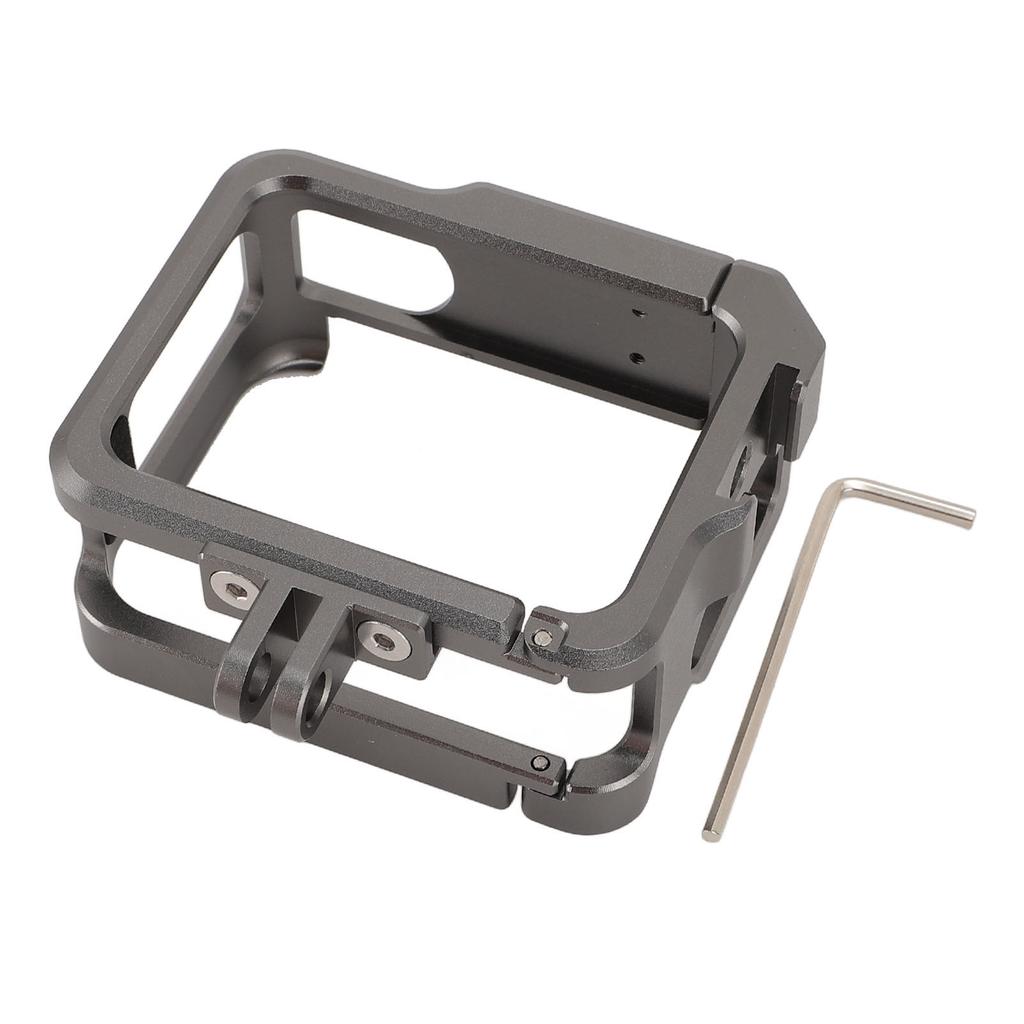 Aluminum Frame Cage for GO 3S for GO3 Action Camera Protective Cage Case Housing Protector with Cold Shoe Mount for