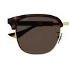 Gucci Letter Design Rectangular Sunglasses Men Sunglasses Tortoise GG1499SK002