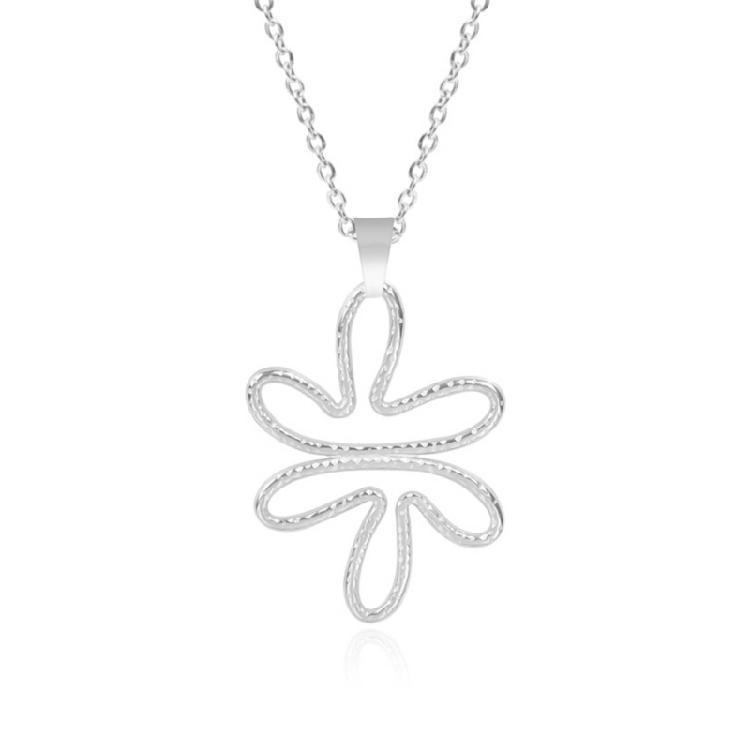 

Trend Clavicle Necklace Korean Flower Pendant Charm Collarbone Chain for Women 1