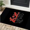 FLAMENGO Shield Emblem Carpet, Chair Rug,Rug for Office Bedroom living rooms, Doormat decor Fan Gift Christmas Gift
