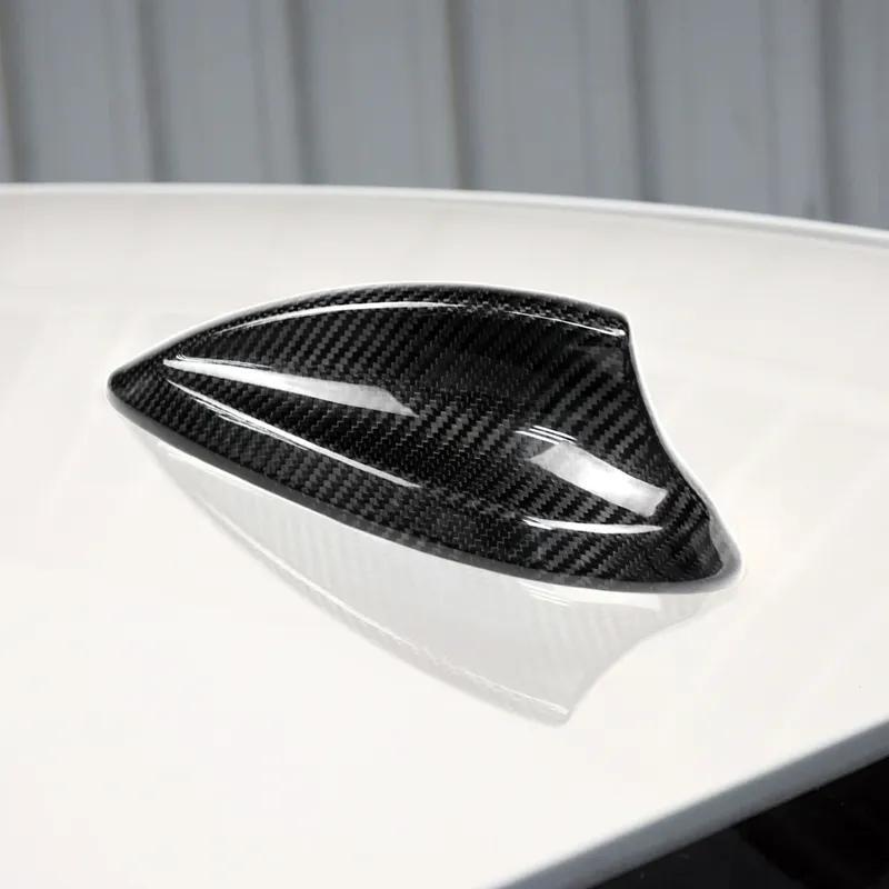 Real Carbon Fiber Shark Fin Antenna Cover for BMW M2 M3 M4 12345 7 Series X1 X3 F22 F30 F34 F80 F87 F32 F36 F82 G11 G20 G12 G30