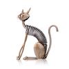 TOOARTS  Metal Sculpture   Iron Art Cat   Spring Cat   Handicraft  Crafting   Decoration   Home Furnishing Ornaments