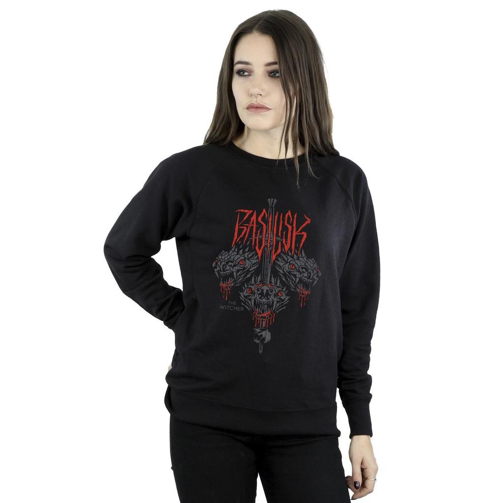 Netflix Womens/Ladies The Witcher Basilisk Sweatshirt