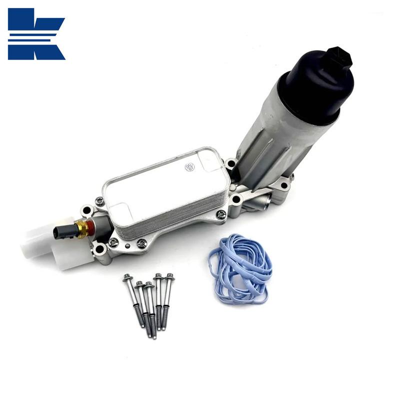 Aluminium Motorölfiltergehäuse Kühlersatz für Jeep Grand Cherokee Dodge Charger Journey Ram 3.6L V6 / 68105583AF 68105583AA