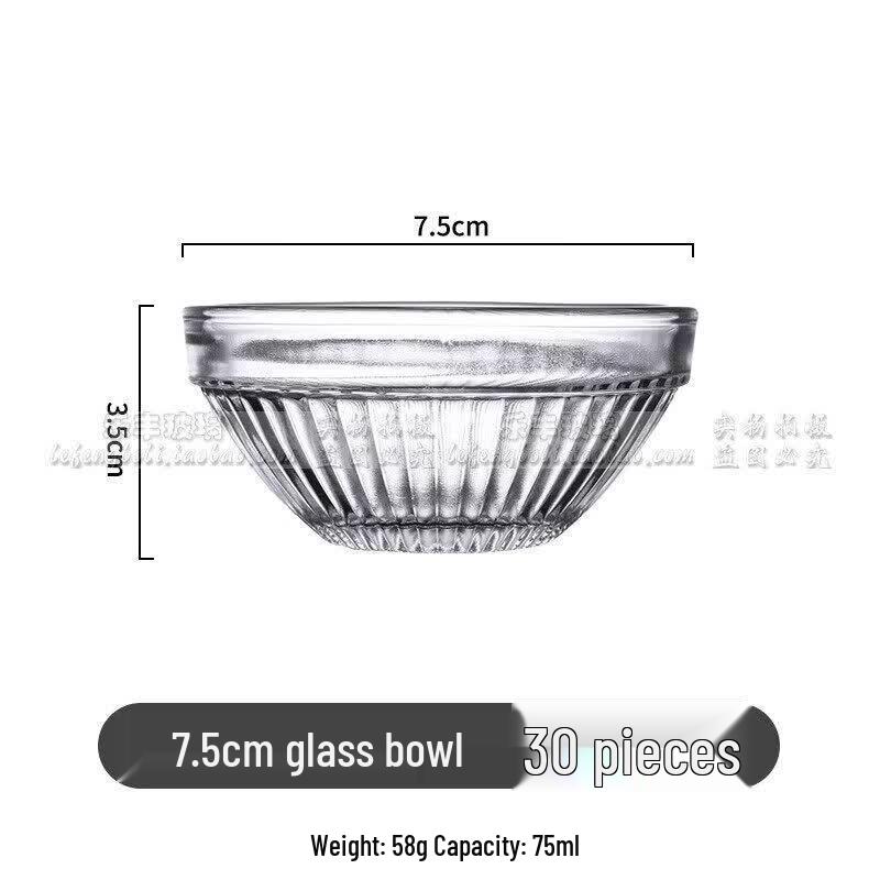 Heat-Resistant Glass Pudding & Dessert Mold Bowl