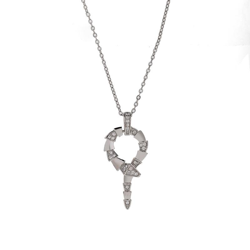 2026 Jewelry High-end Jewelry 4-piece Necklace Jewelry Snake Zircon Jewelry Set Women