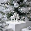 Unique Birthday Presents 3D Printed Girl Horse Figurine, DIY Paintable Equestrian Sculpture, Modern Christmas Gifts for Equestrians Minimalist