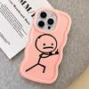 Soft Phone Cover Case for iPhone 12 13 11 8 XR 14 17 Air 16 Pro Max 15 Plus Cartoon Matchman