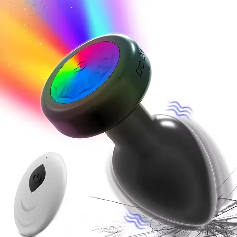 Powerful Anal Plug Vibrator for Men Women Female Vagina Remote Stimulator Prostate Butt Plug for Adult Couples Sex Toys