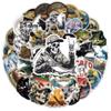 1050Pcs Personalized Cool Fishing Cartoon Creative Stickers Waterproof Decorative Skateboard Motorcycle Helmet Graffiti Decal