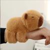 Plush Capybara Slap Wristband Stuffed Dolls Huggers Slap Toy Cute Interactive Toy  Kids Gift