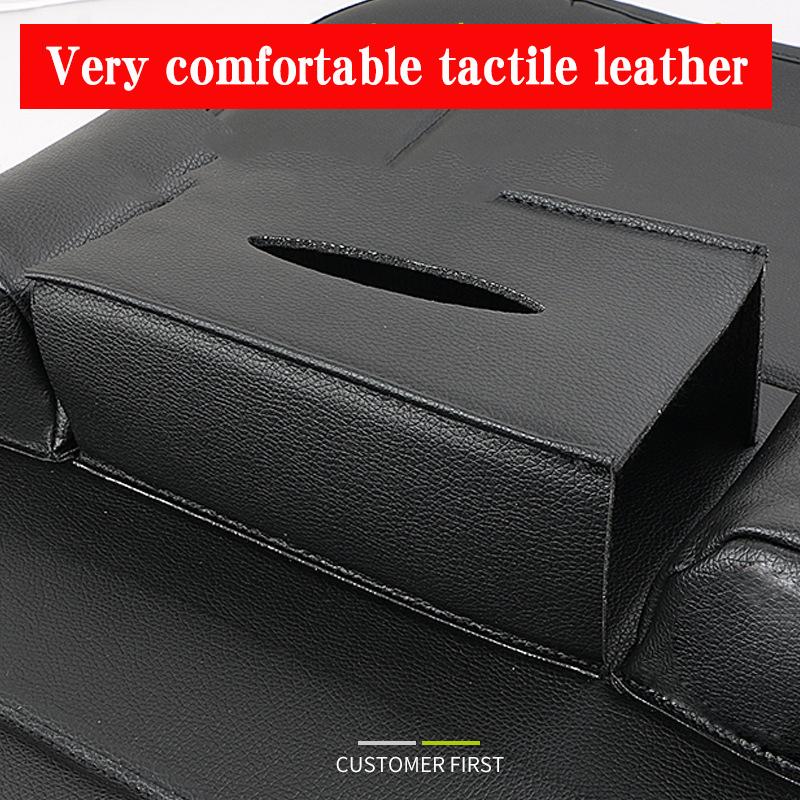 Autositz-Rücken-Organizer-Tasche Universelles Mikrofaserleder Multifunktionale Sitzrücken-Aufbewahrungsbox