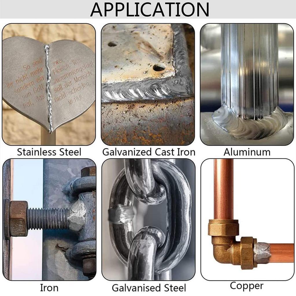 Pack Of 20 1.6mm Aluminum Welding Rods Low Temperature Melting Flux Free Durable Welding Sticks Soldering Rod