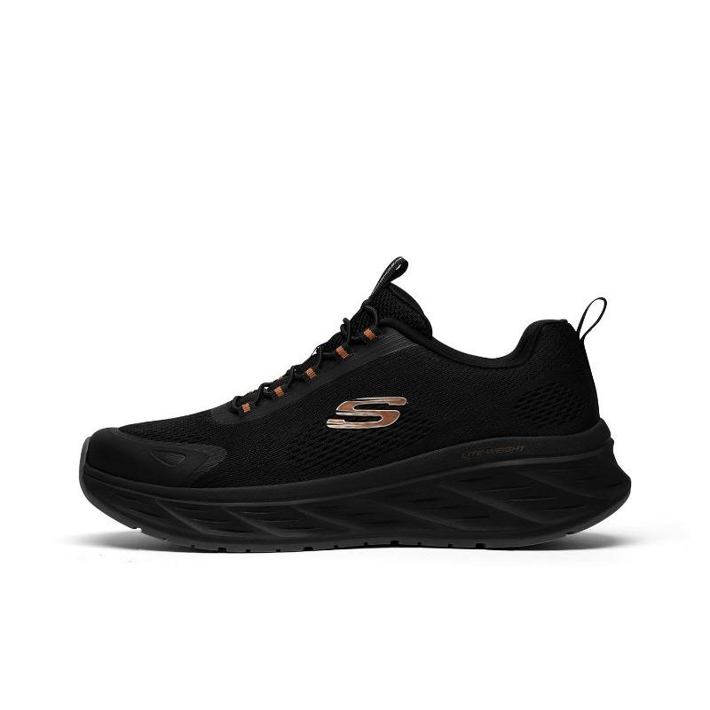 Skechers SPORT MENS Men Low Top Casual Shoes Full Black 8790296-BBK 41.5