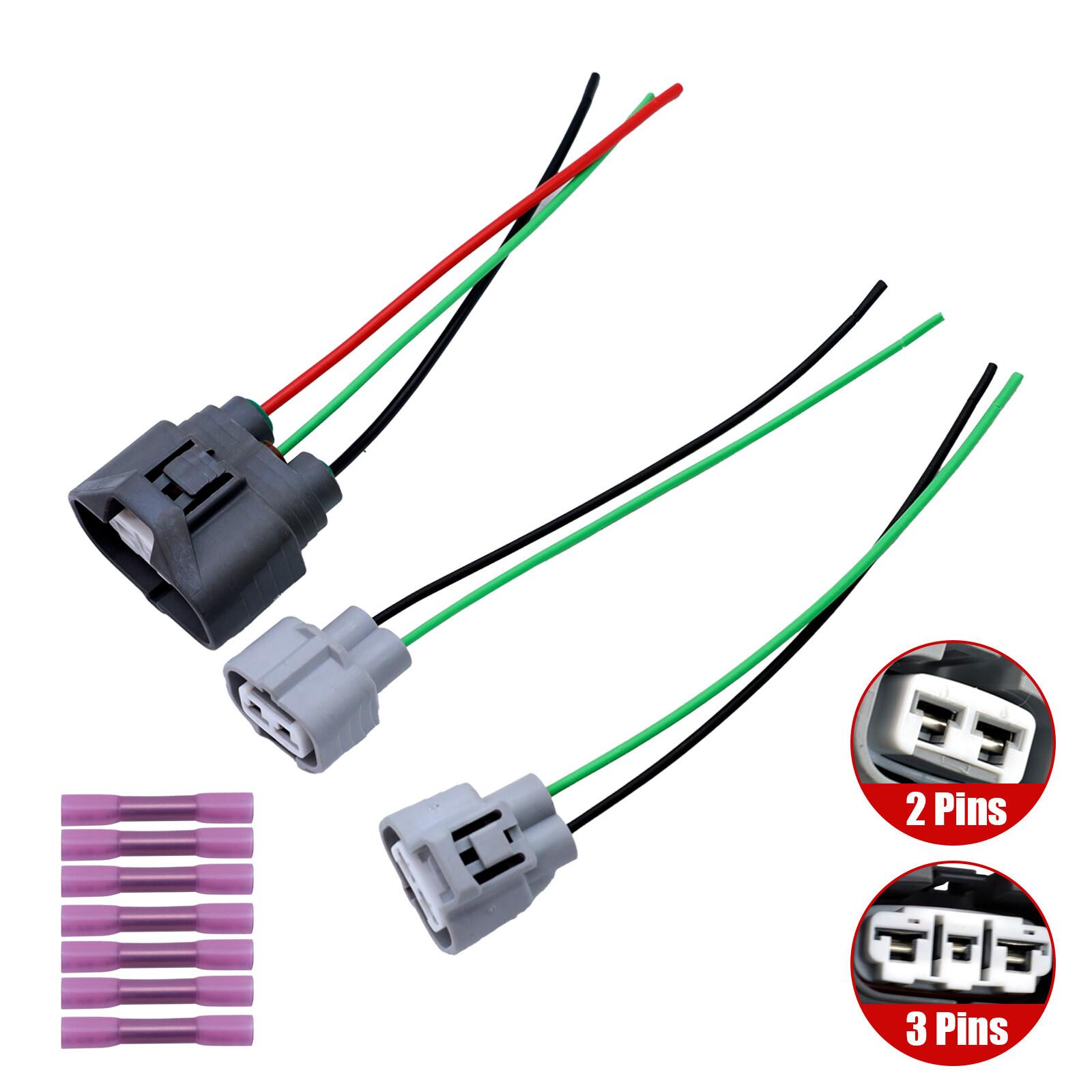 3PCS Cooling Fan Control Unit Module Connectors For Mitsubishi Lancer 2002-2007
