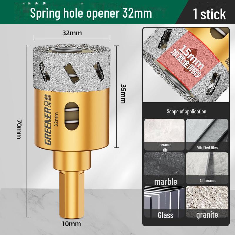 Green Forest Ceramic and Glass Tile Drill Bit