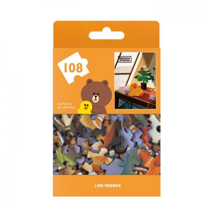 

Line Friends 108 штук - Настольная игра Неспешные выходные