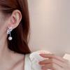 Ladies Light Luxury Design Elegant Butterfly Imitation Pearl Earrings Fashionable and Versatile Unique Design Feeling Earrings