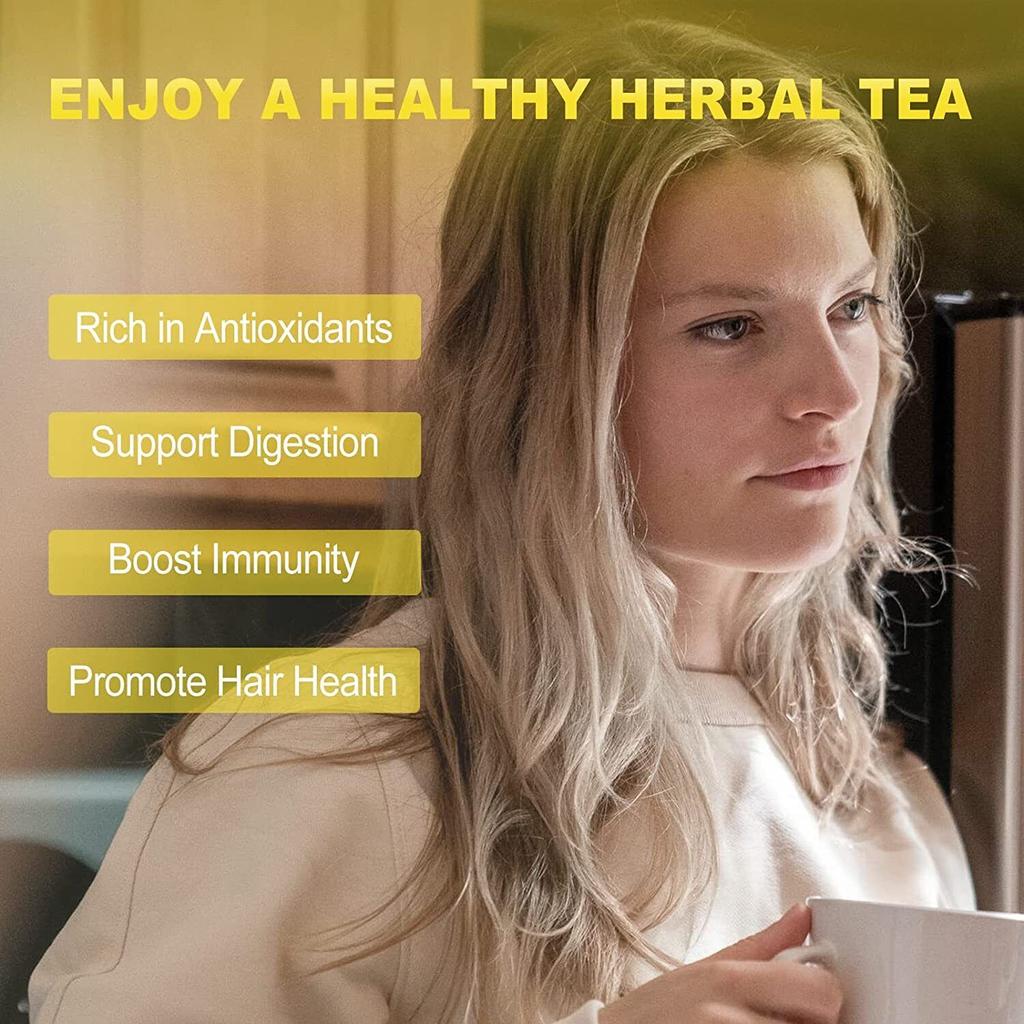 FullChea Torebki z korzeniem łopianu 30 torebek 5g/worek Premium Herbata ziołowa