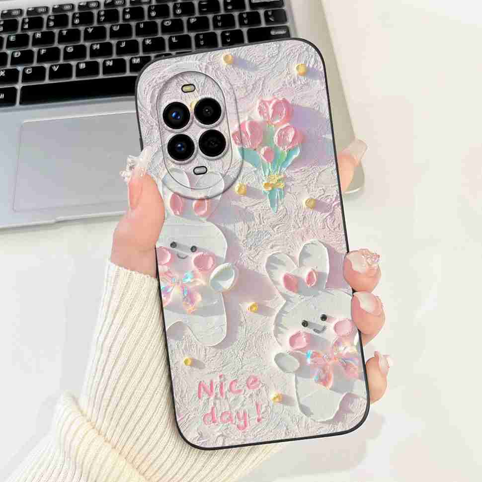 For Huawei Nova 13 Pro 5G 6.76" Case Cute Rabbit Cartoon Panda Soft Silicone Cover For Huawei Nova 13Pro MIS-AL00 Phone Cases
