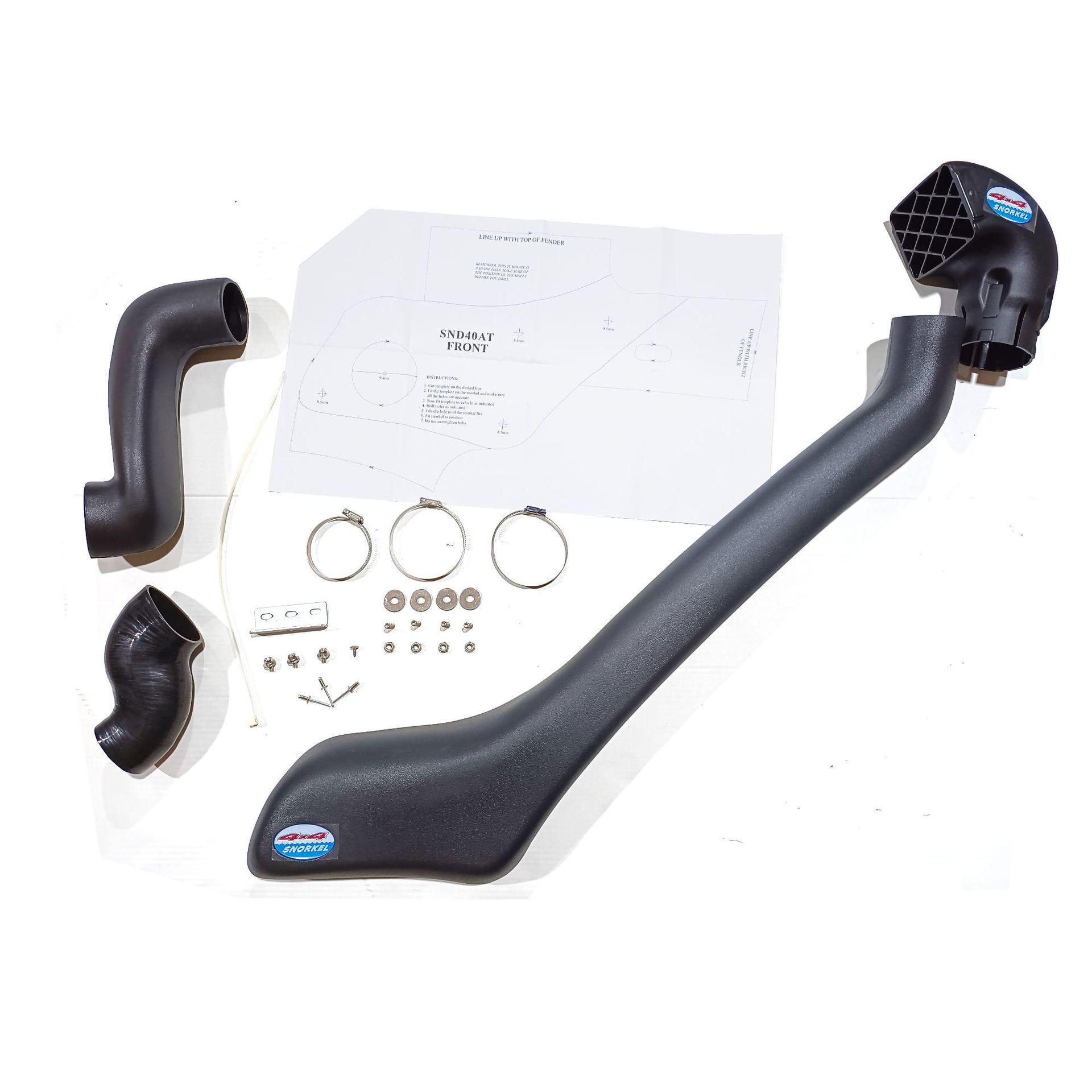 

Nissan Navara D40 Snorkel No чёрный