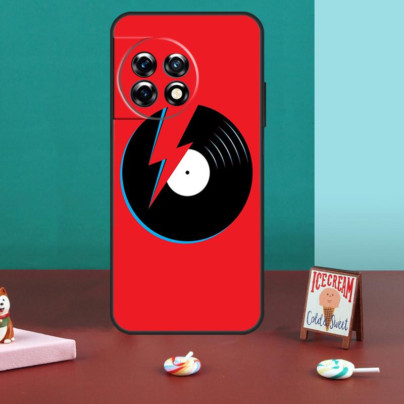 

Vinyl Record Retro For OnePlus 13R 12R 10R 13T 10T 8T 11 12 13 15 Case For OnePlus Nord 5 CE 2 3 4 Lite N20 N30 OnePlus 10T