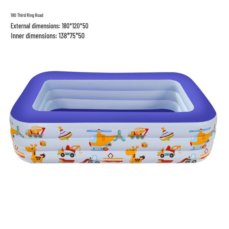 Inflatable Outdoor Pool - Baby Bath & Parent-Child Water Play Ball Pit