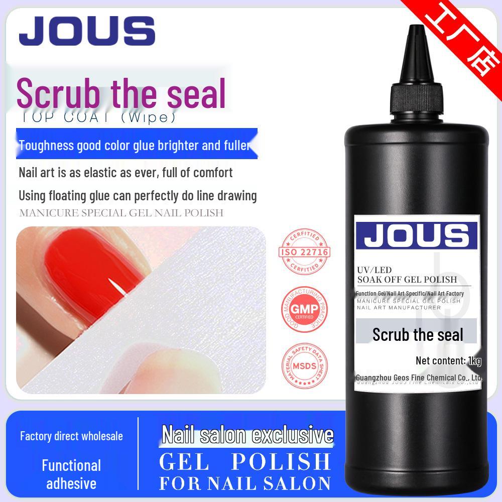

Geos Scratch-Resistant Gel Top Coat for Nail Salons