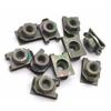 5/10/15/20pcs 5mm M5 Car Motorcycle Scooter ATV Moped E-bike Plastic Cover Metal Retainer U-Type Clips ArmyGreen