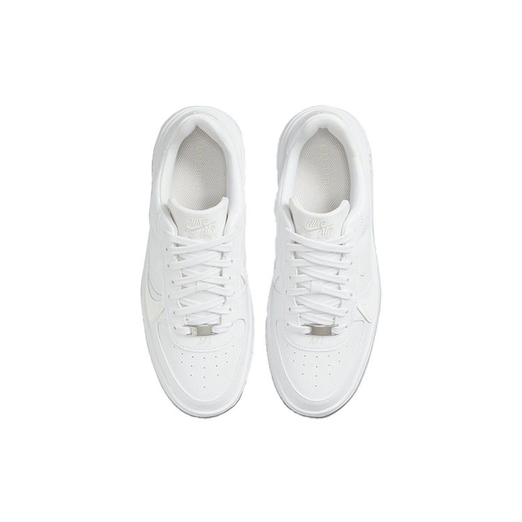 Nike Air Force 1 PLT.AF.ORM Triple Beyaz Bayan Spor Ayakkabı Zirve Beyaz DJ9946-100