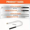 3-Piece Magnetic Pickup Tool Set - Telescoping 7-30.5 Inch & 5-25 Inch Flexible Retrievers with High-Strength Magnets, Durable