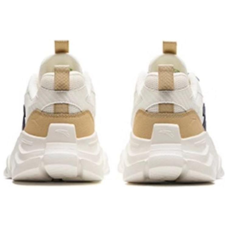 Anta Low top Casual Shoes Men's White Blue Brown